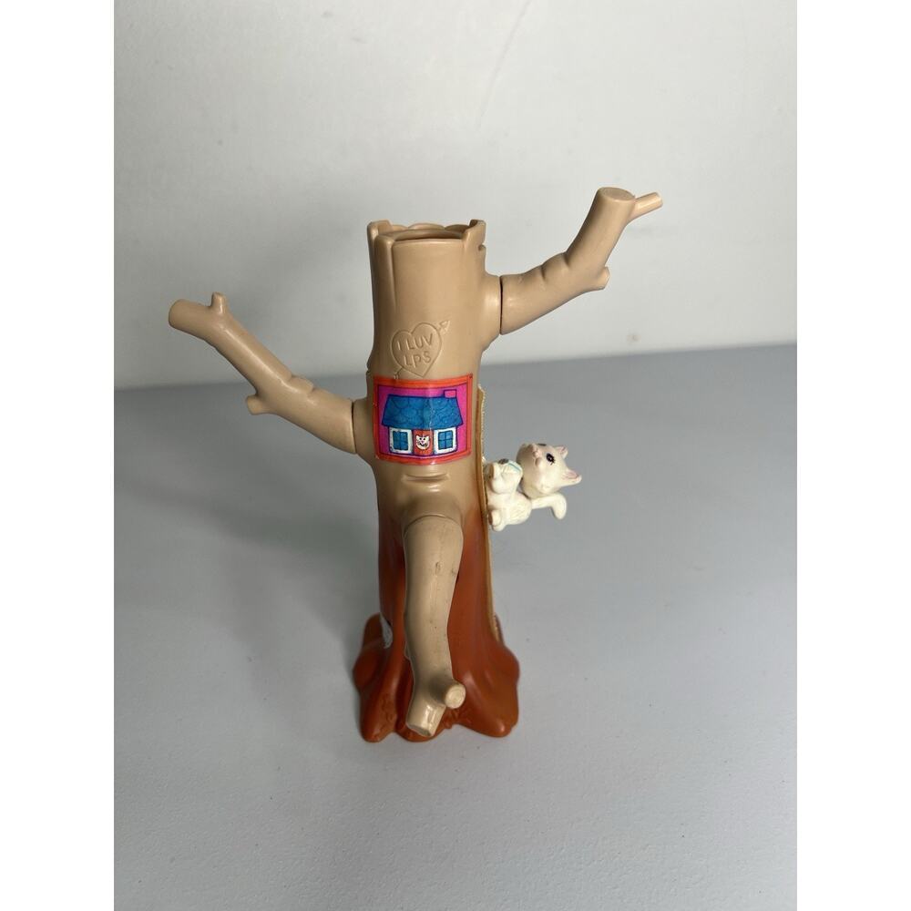 1995 Kenner Littlest Pet Shop Clubhouse Kitties with Tree House Vintage - Picture 5 of 16